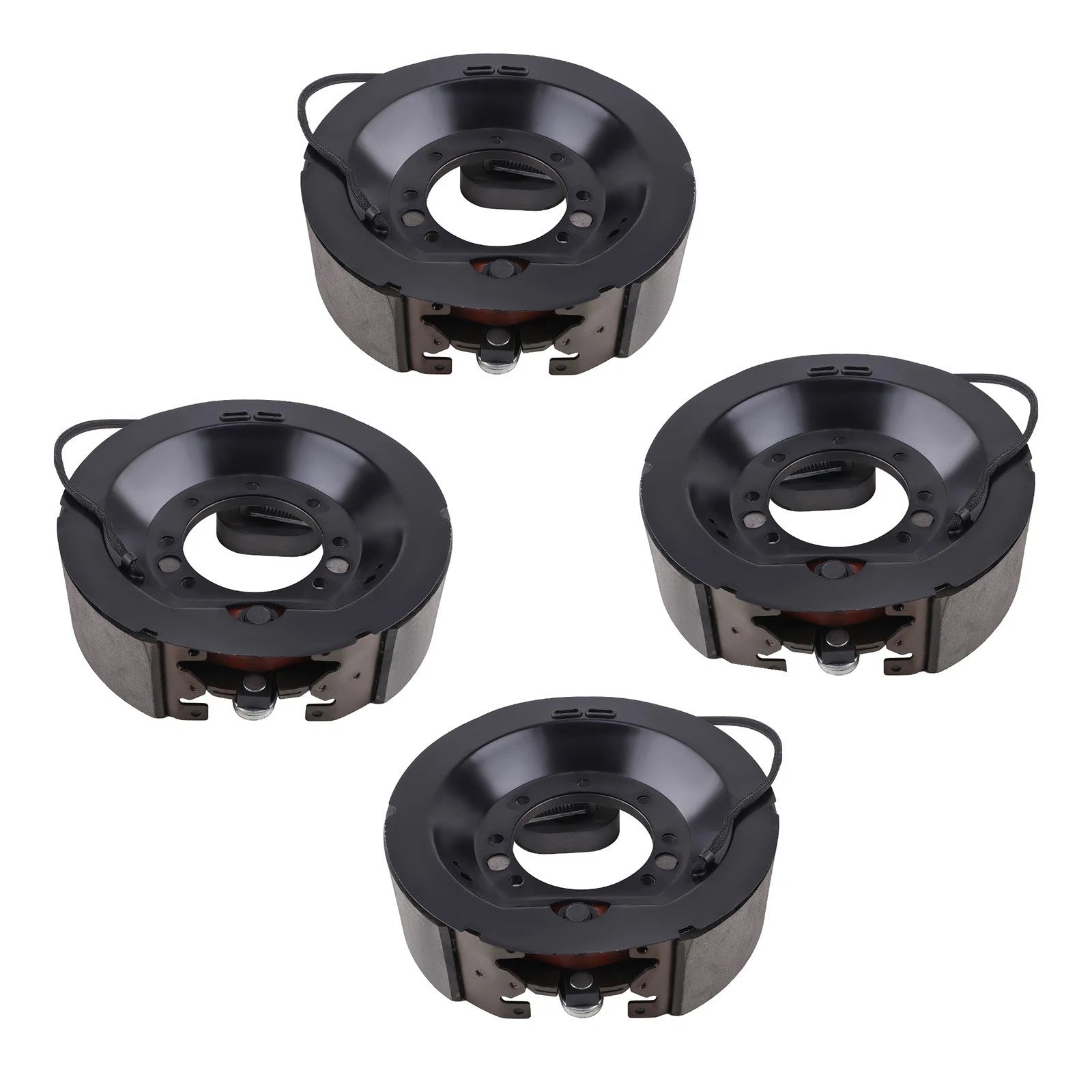 4X Electric Trailer Backing Plate Brake for Dexter Axle (23-450, 12-1/4" x 3-3/8")