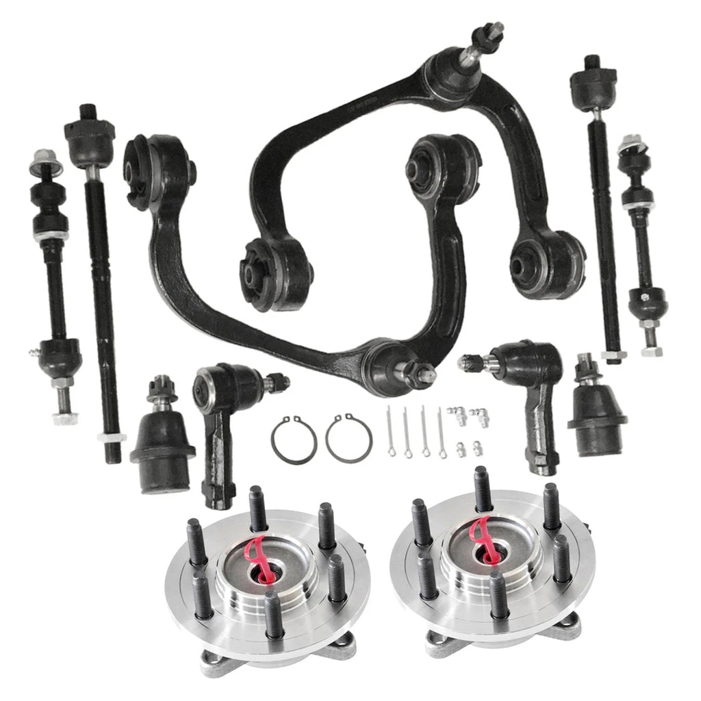 Control Arm Ball Joints & Wheel Bearing Hub Kit for Ford F-150 4WD (2004–2005)