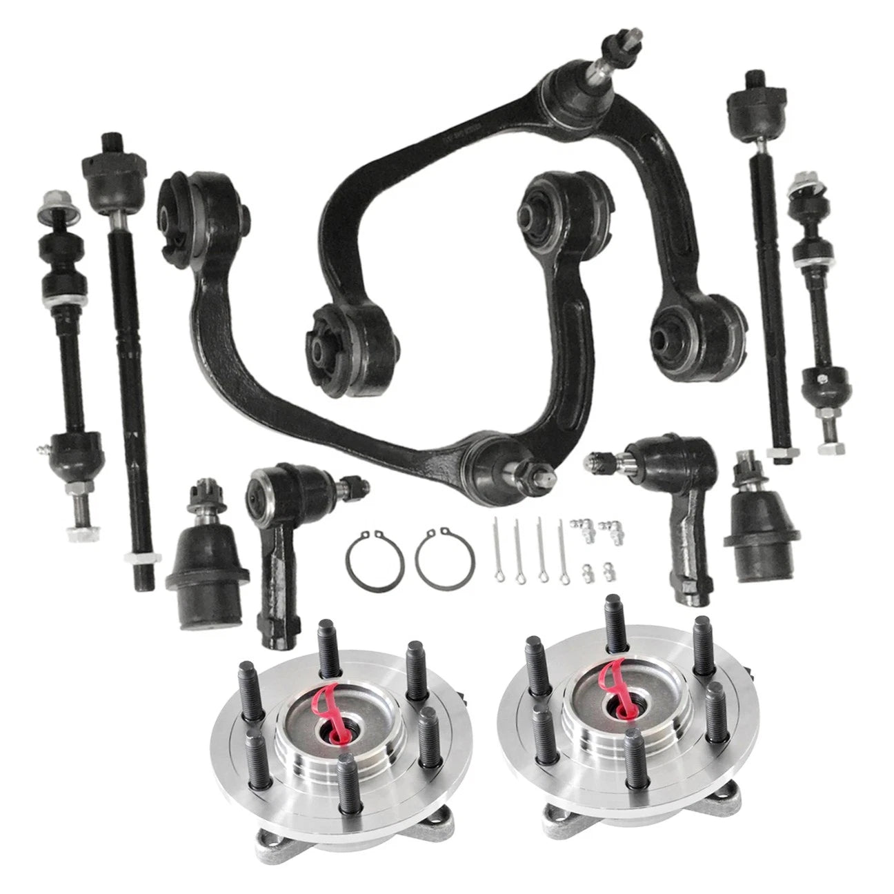 Control Arm Ball Joints & Wheel Bearing Hub Kit for Ford F-150 4WD (2004–2005)
