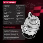A/C Compressor with Clutch for Pontiac G3 (2009) & Chevrolet Aveo (2009–2016) CO22234C