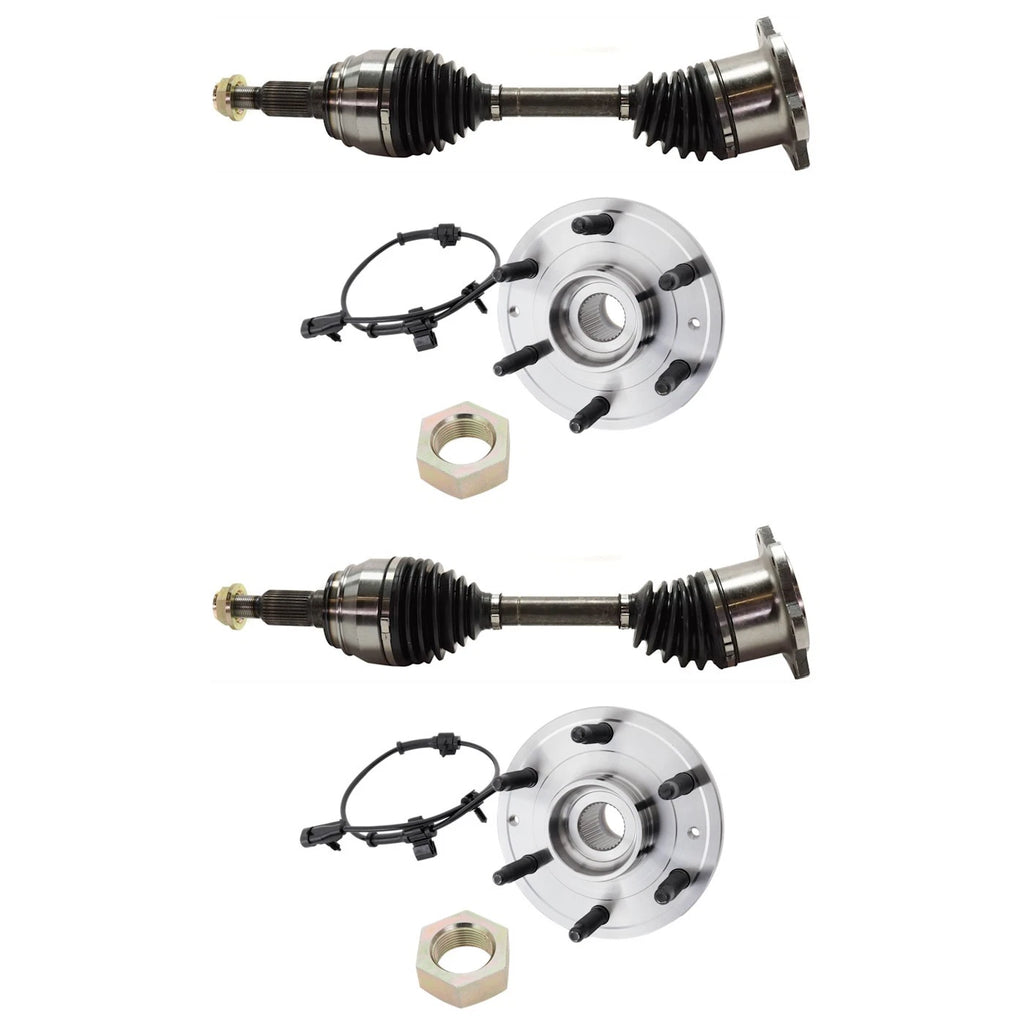 CV Half Shaft Axle Set for Chevy Yukon, Suburban, GMC (2007)