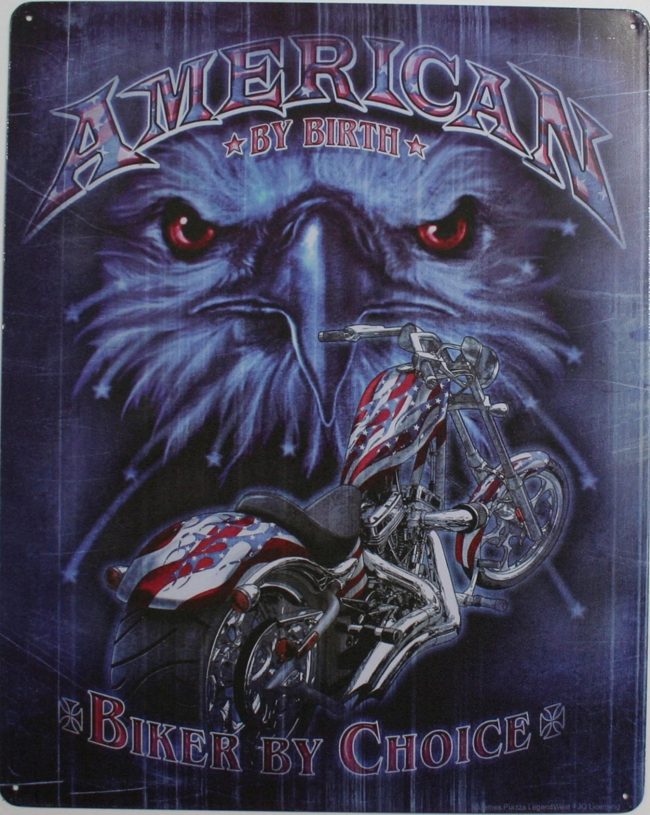 Tin Metal Sign for Harley Davidson Motorcycle