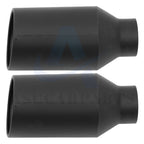 4" Inlet 7" Outlet 15" Long Black Diesel Exhaust Tip for Universal Fit (2010–2023)