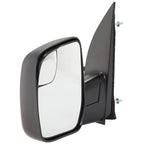 Driver Side Mirror for Econoline Van (2010–2014) Textured Black Manual Fold