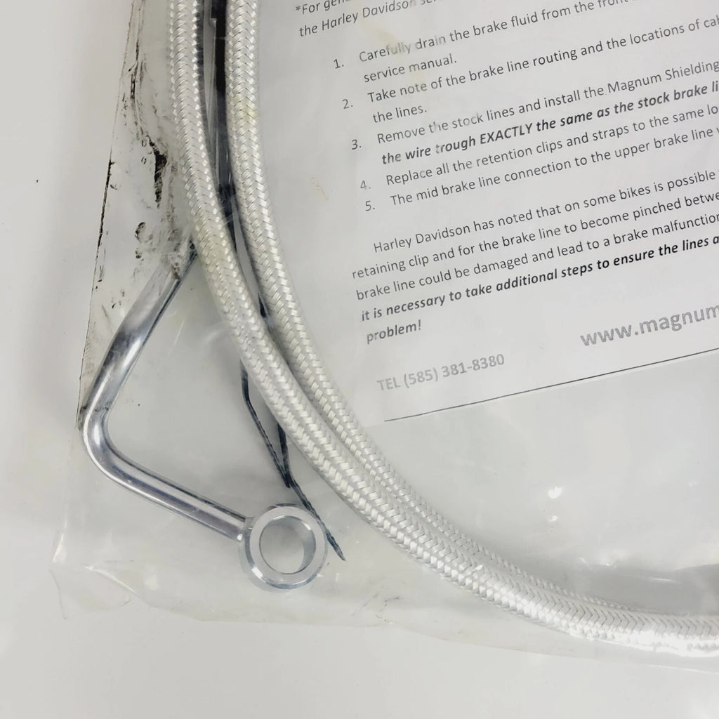 75" Front ABS Brake Line for Harley Touring (2014–2023) HBKAS37015-175