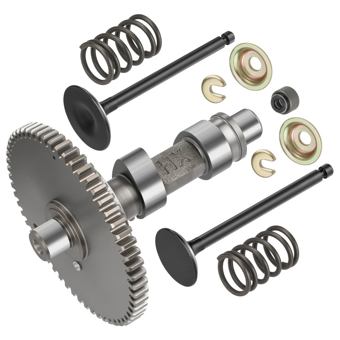 Camshaft & Intake Exhaust Valve Rebuild Kit for Yamaha Golf Cart G21 G22 G23 (1996–2007)
