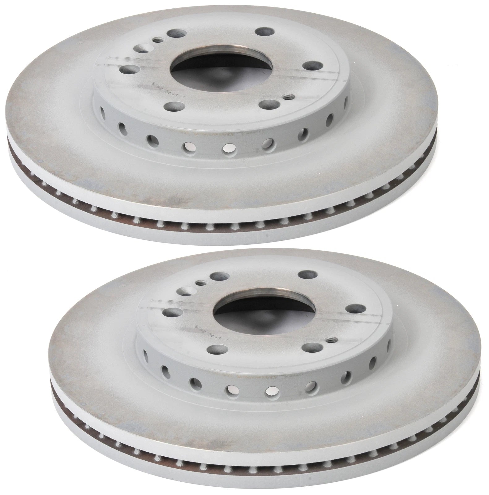 Set of 2 Front Brake Rotors for GMC Chevy Cadillac (Police PKG Z56)