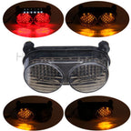 LED Smoke Tail Light Brake Turn Signals for Kawasaki ZR7S ZX6R ZX9R ZZR600 ZX900