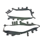 2X Headlight Lens Gaskets for C6 Corvette (2005-2013) Black Trim