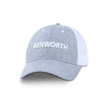 Snapback Trucker Cap for Kenworth Trucks (Gray & White)