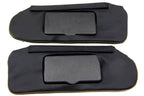 Sunvisor Leather Synthetic Covers for Camaro Firebird (1993–2002) Yellow Stitch