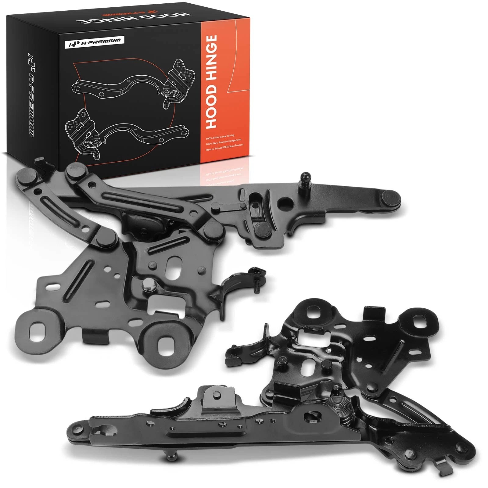 2X Hood Hinges for BMW F48 X1 (2016–2022) F39 X2 (2018–2023)