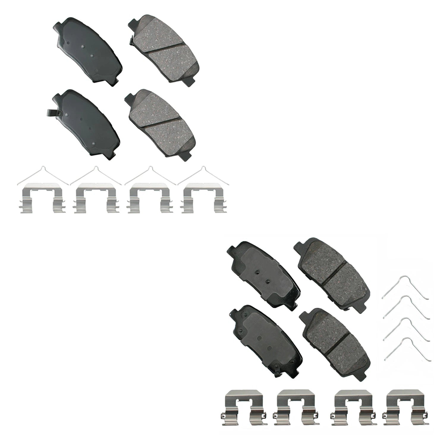 Akebono ProACT Brake Pad Kit for Kia Sorento (2015–2020)