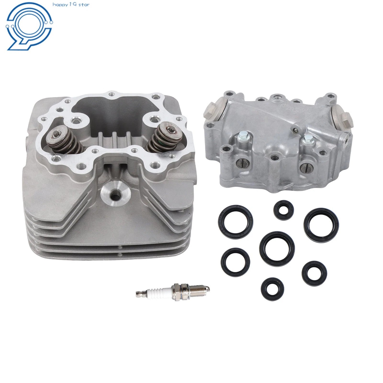 Engine Cylinder Head + Cover for Honda TRX250EX SporTrax 250 (2002–2023)