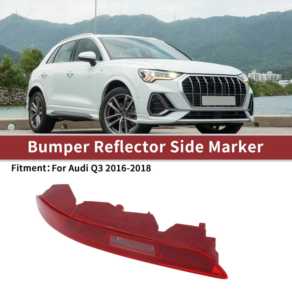 1 Pc Rear Left Bumper Reflector for Audi Q3 (2016–2018) No. 8UD945095B