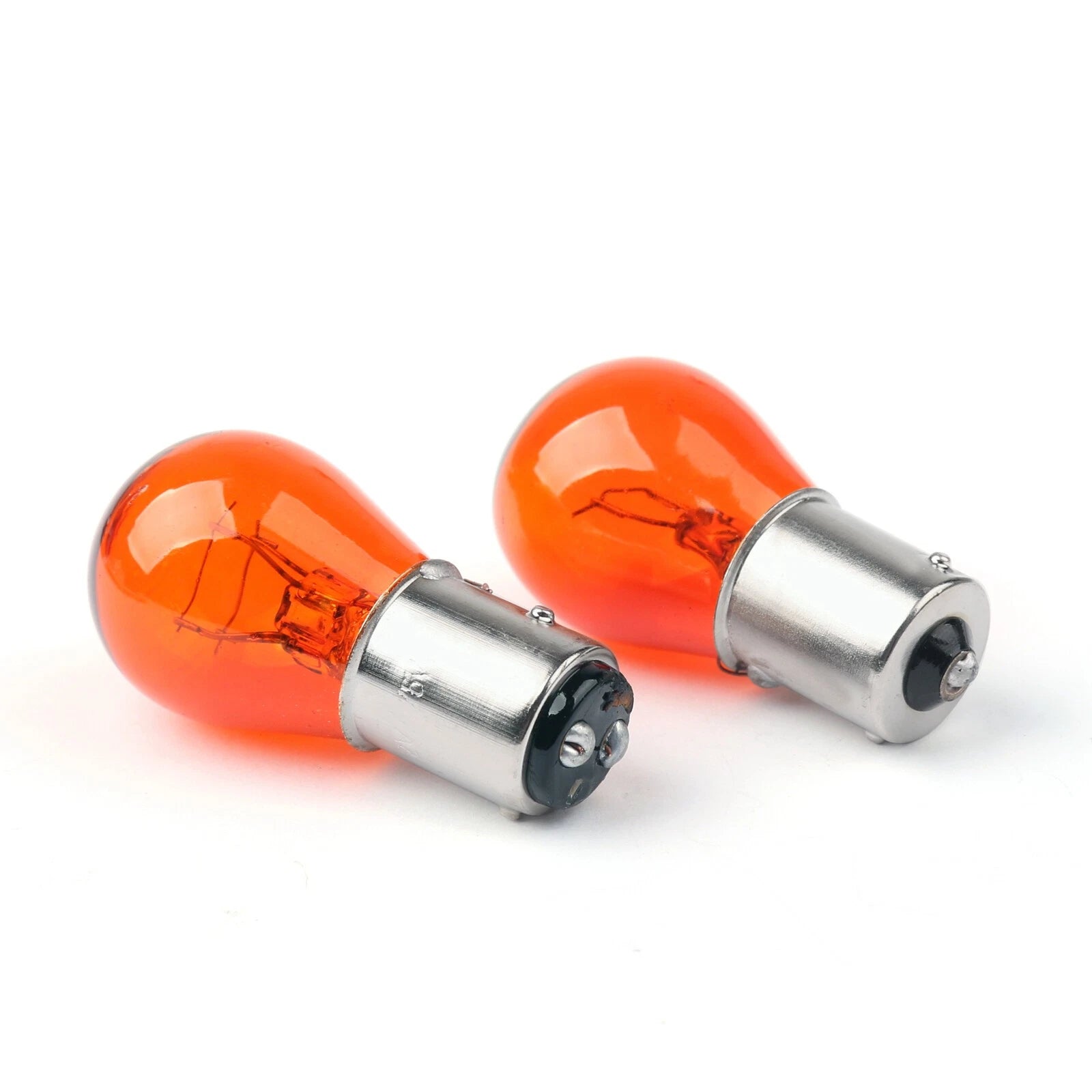 Set of 4 Smoke Turn Signal Lens Bulbs for FXDF Softail Dyna Sportsters (2002–Present)