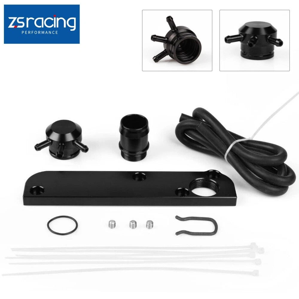 Torque Solution PCV Adapter Boost Cap Kit for Audi VW 2.0T FSI