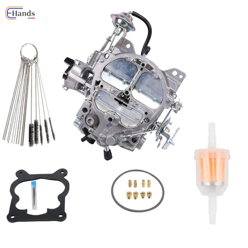Carburetor Rochester Quadrajet 4 BBL 650 CFM Electric Choke for Chevy 305-350 (1970–1980)