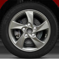 15x6 Factory Wheel (Bright Medium Silver) For 2014-2015 Hyundai Elantra