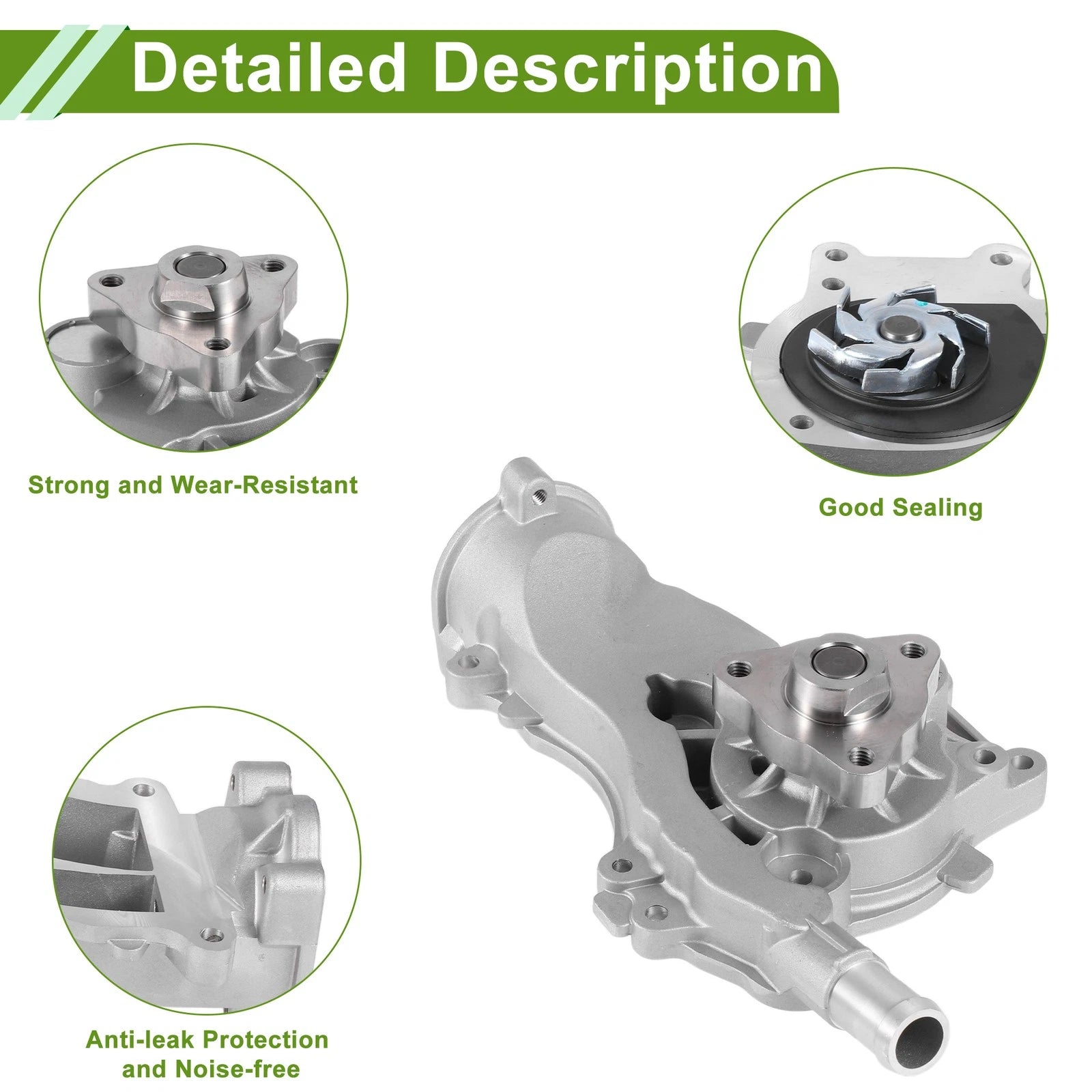 Engine Water Pump for Vauxhall Mokka (2012–2025) No. 1334128 Cooling Pump
