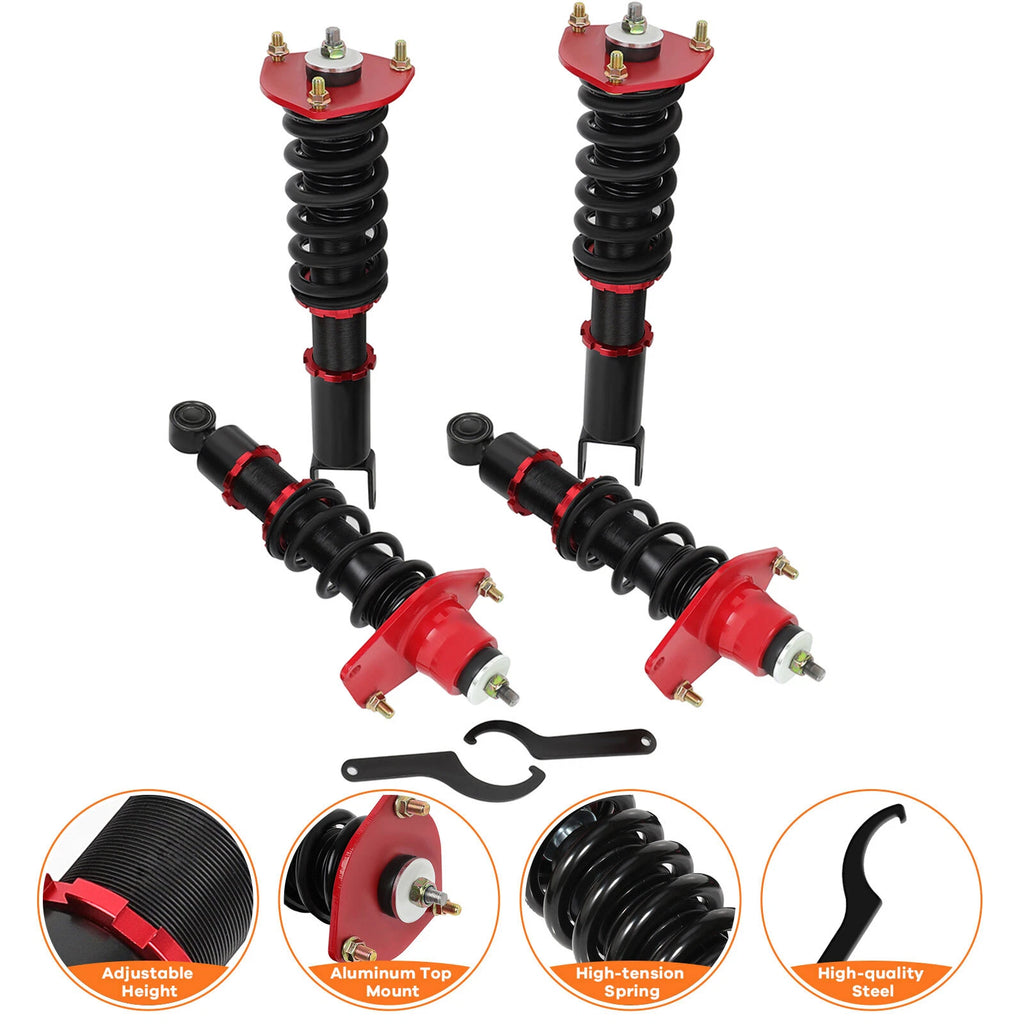 Coilovers for Mazda RX-8 (2004–2011) Red Suspension Kit