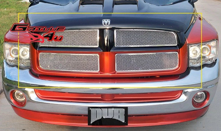 Stainless Steel Mesh Grille Insert for Dodge Ram (2002–2005)