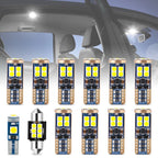 Set of 12 LED Dome Glove Box Lights for Toyota Camry (2007–2011)