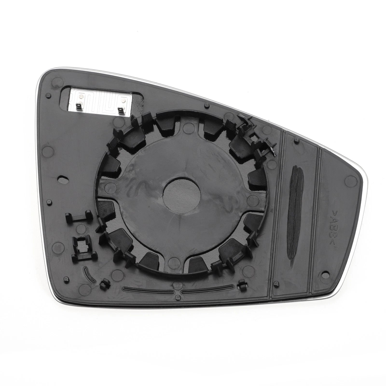 Left Side Heated White Mirror Glass for Volkswagen Tiguan (2016–2021)