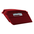 Red Hard Saddlebag for Harley Touring Road King Electra Glide (1994–2013)