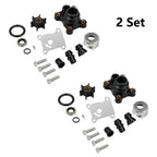 Set of 2 Water Pump Impeller Repair Kit for Johnson Evinrude (394711)