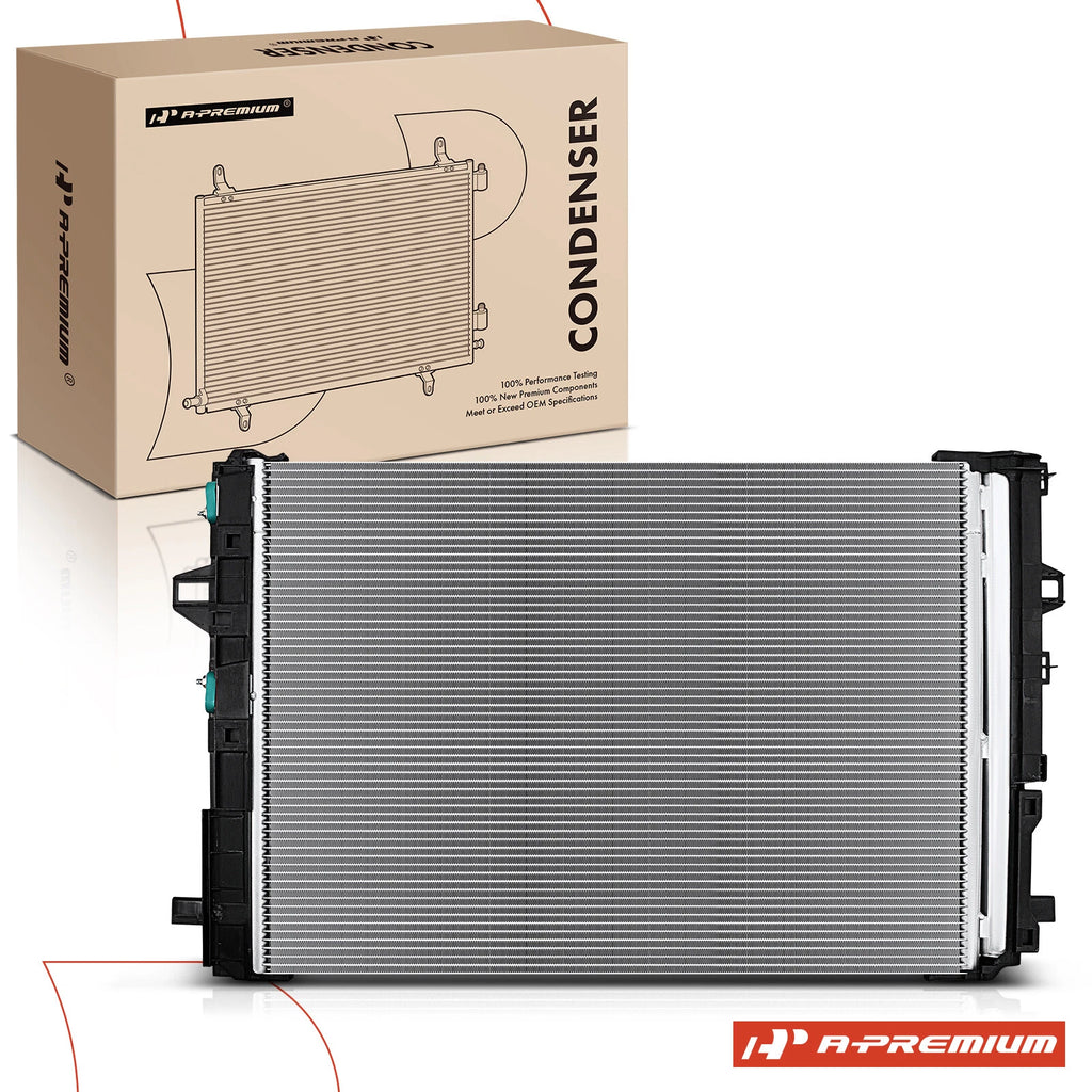 A/C Condenser with Bracket & Receiver Drier for Mercedes-Benz CLA250 (2014–2019)