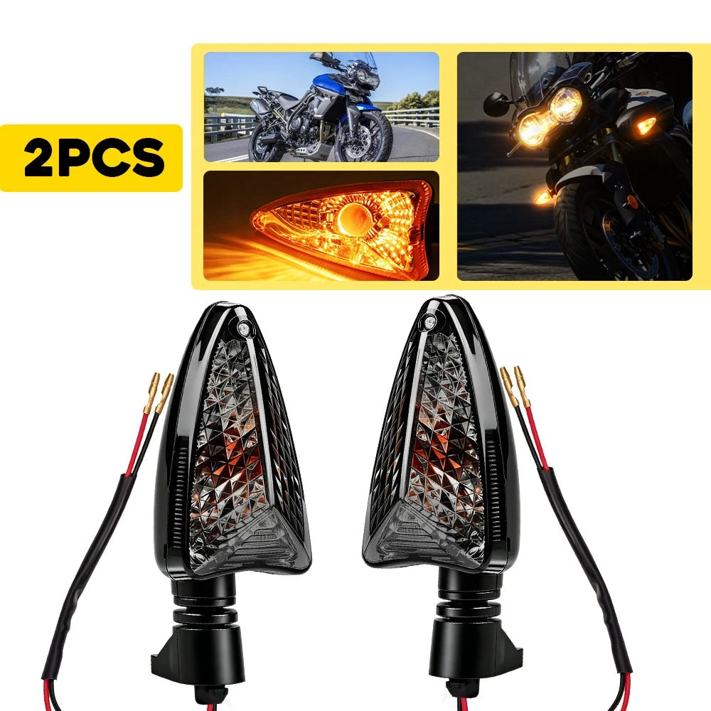 1 Pair Turn Signal Lamp for Triumph Street Triple 675R/765R/S (2008–2017) Smoke