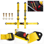 2X 4 Point Buckle Seat Belt Harness for Racing Car UTV ATV Go-Kart