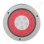2X 6 Inch Red LED Side Turn Signal Lights for Pickup (Fits )