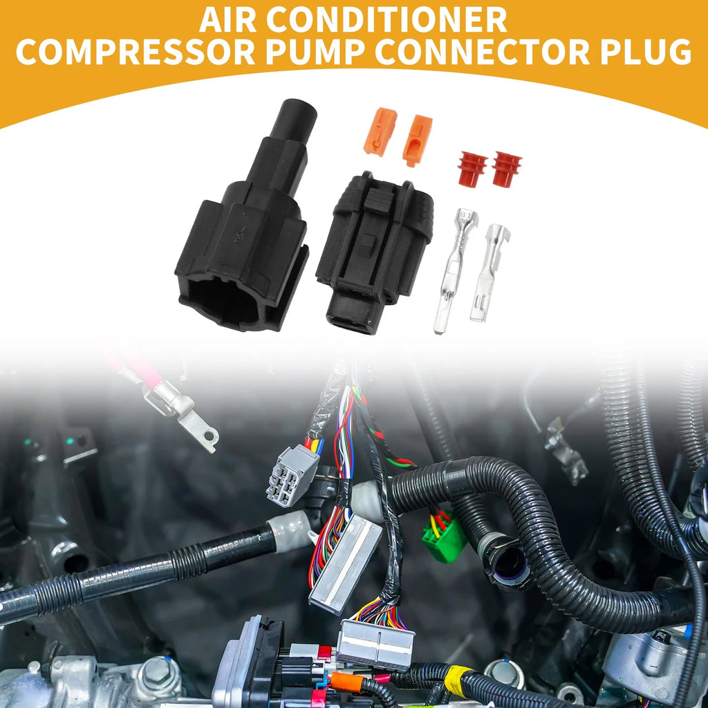 1 Pin Air Conditioner Compressor Pump Connector Plug for Nissan 