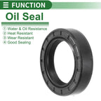 Set of 5 Oil Seal Rotary Shaft Seal NBR Rubber 35x52x12mm