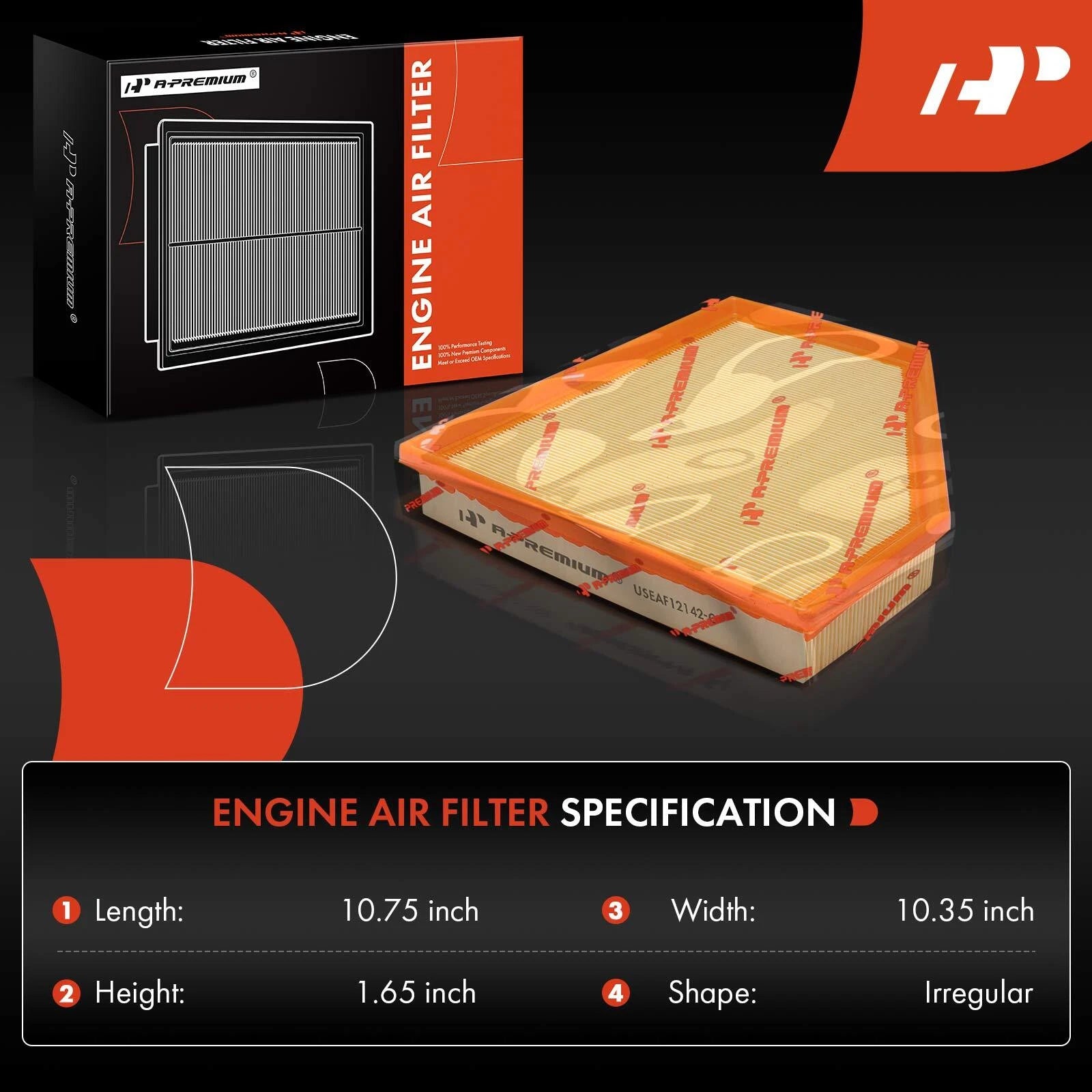Engine Air Filter for BMW 330i GT xDrive 340i xDrive 430i 440i 230i (2013–2020)