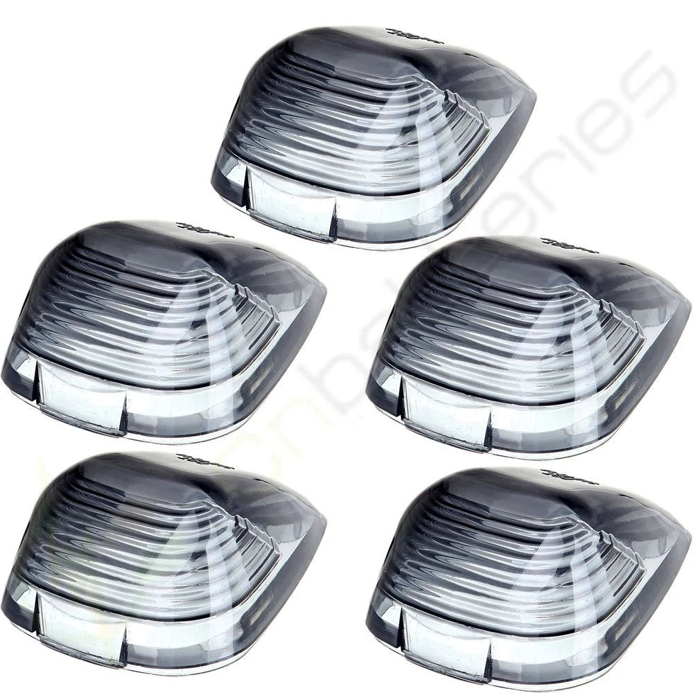 5 Smoke Cab Marker Light Assembly 194 White 5730 LED for Ford