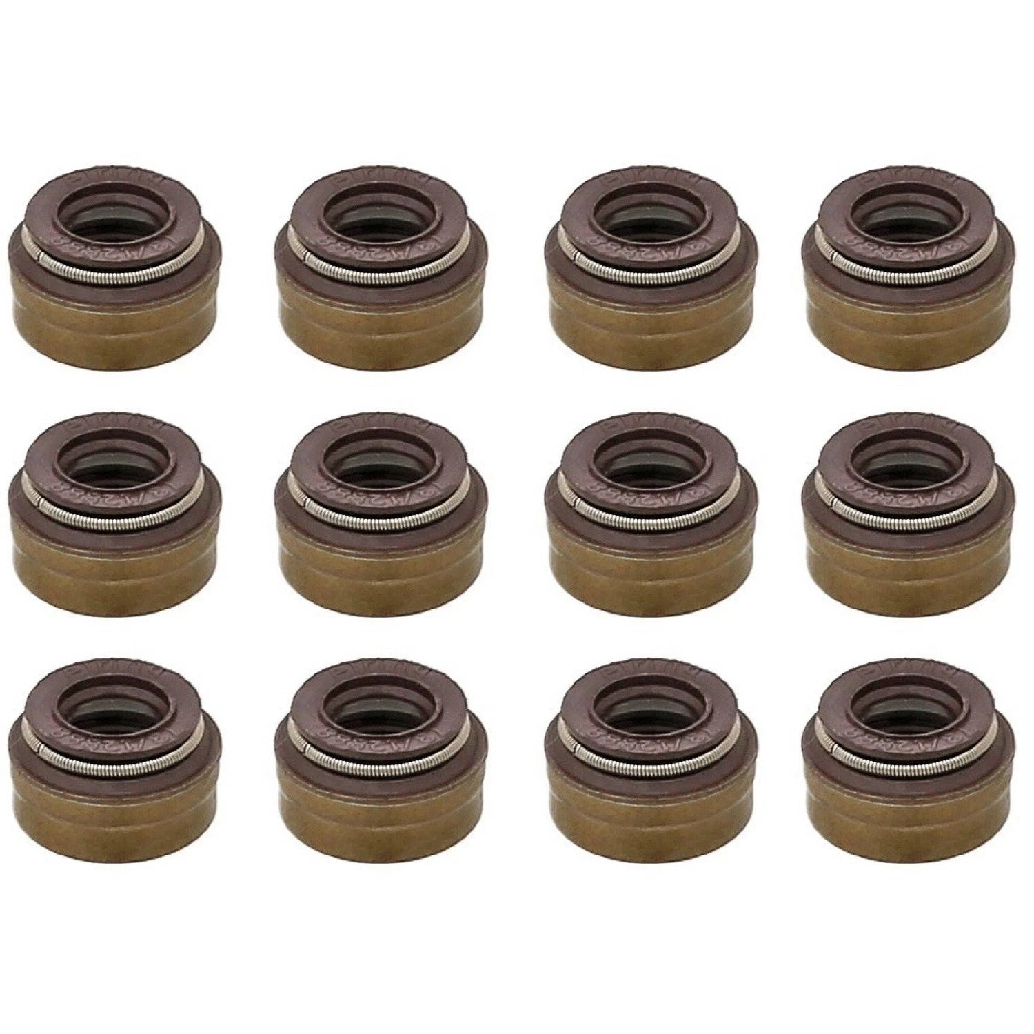 12pc Intake Valve Stem Oil Seal Set for Mercedes W140 300SE S320 (1992–1999)