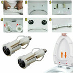2Pcs Toilet Seat Screws for WC Blind Hole Fitting Repair