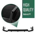 Gloss Black Rear Bumper Diffuser for BMW X5 G05 M Sport (2019–2025)
