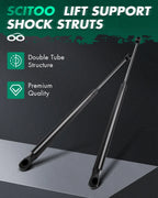 Rear Liftgate Tailgate Hatch Lift Support Shocks for Nissan Rogue (2008–2013)