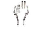 2.5" Dual Exhaust Kit for Ford Mustang (1986–2004) No Muffler Rear Exit RC Tip