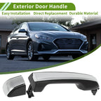 Exterior Door Handle for Toyota Lexus GX460 4Runner Silver Front Right