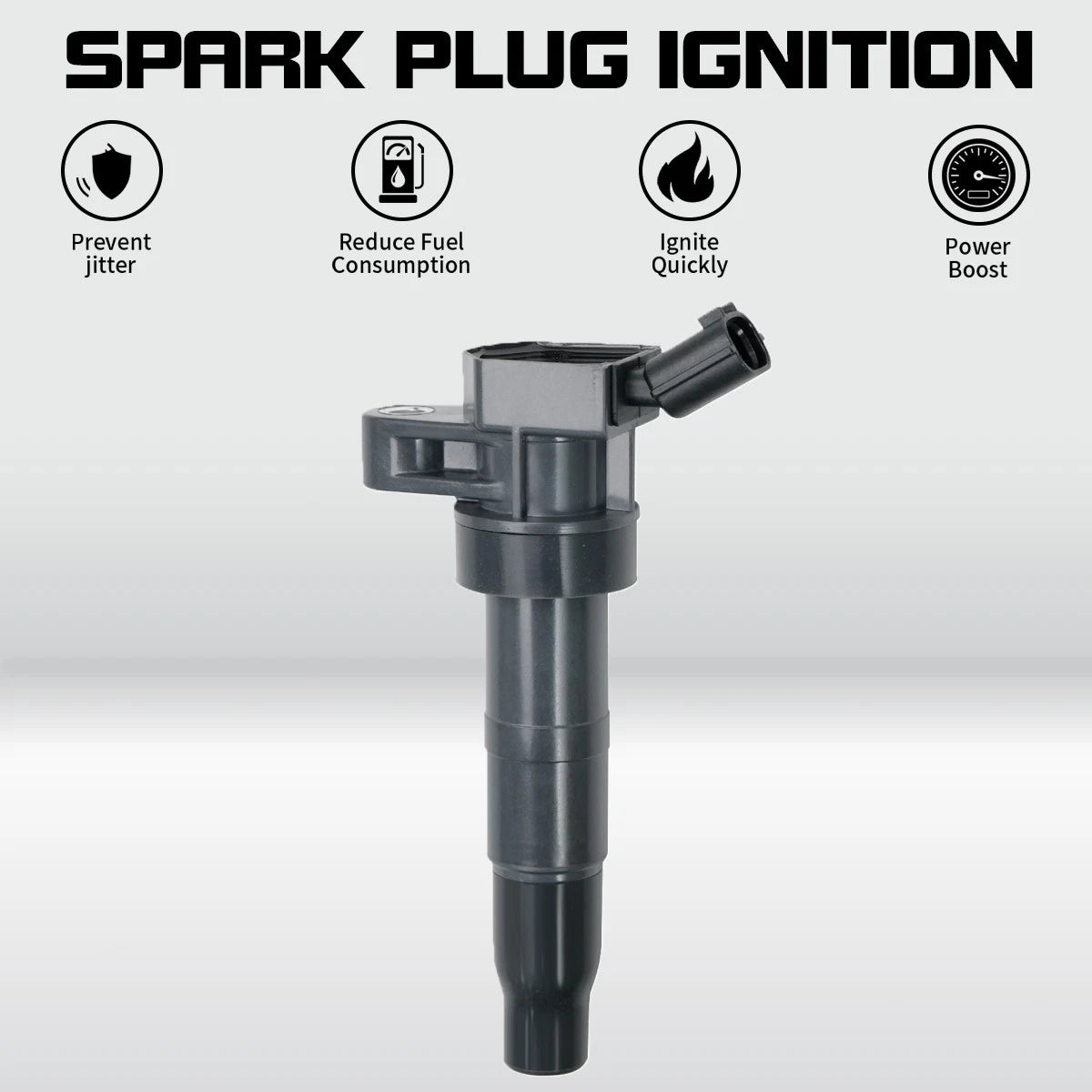 Ignition Coil UF611 for Hyundai Genesis Santa Fe Tucson Kia K900 (2008–2017)