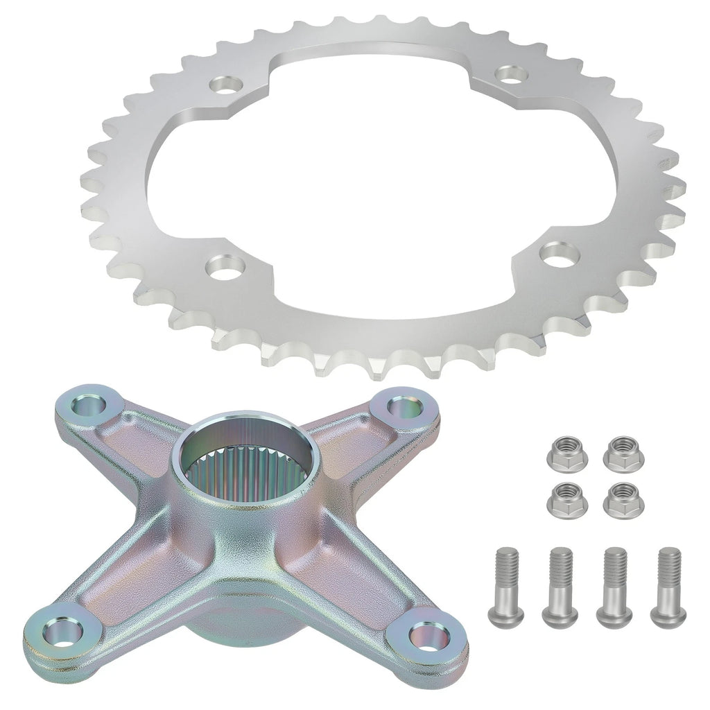 Rear Axle Sprocket & Hub Kit for Yamaha Raptor YFM250 (2008–2013), YFM350 (2004–2013)