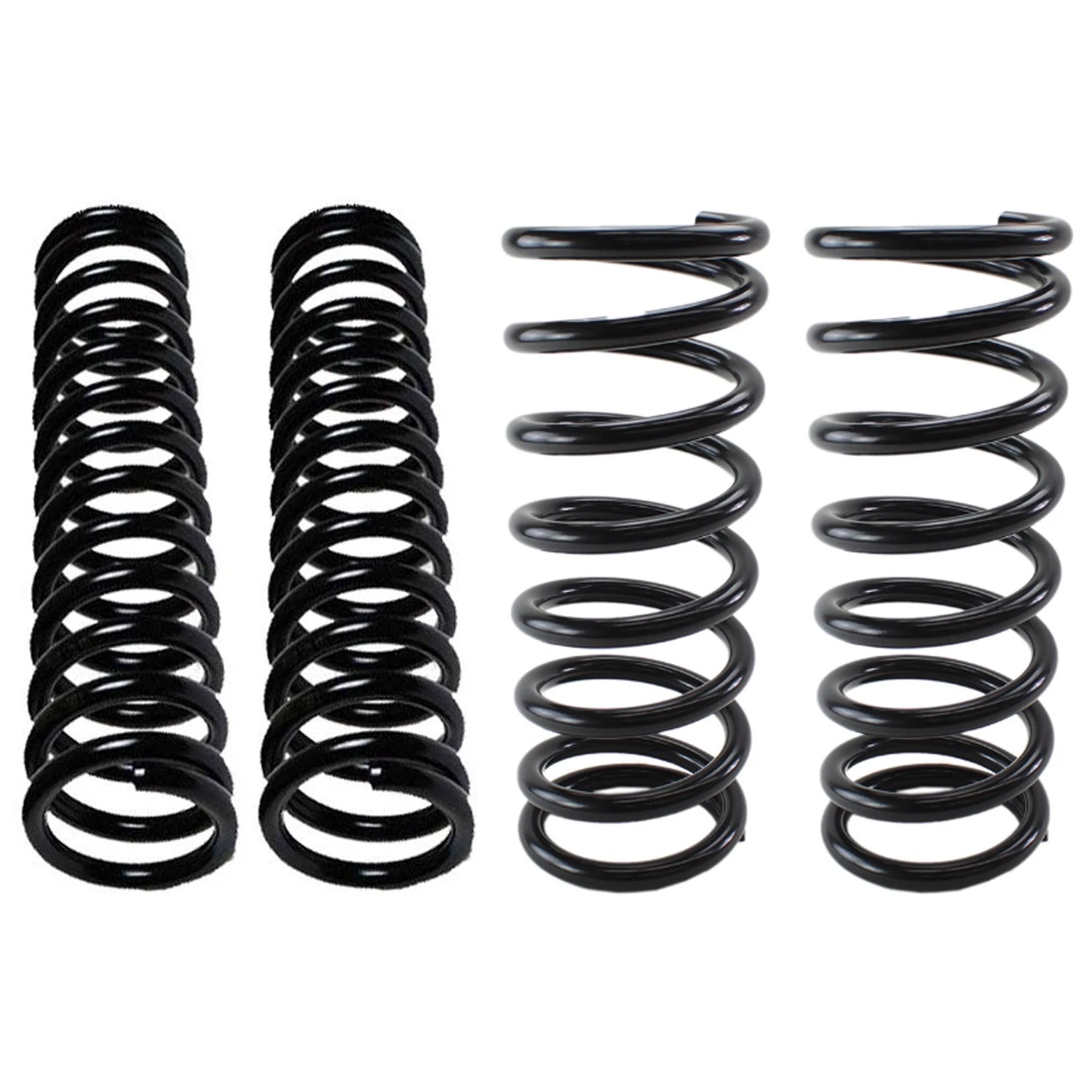 Lesjofors Coil Springs Kit for Mercedes W123 280CE 280E 300D (1976–1985)