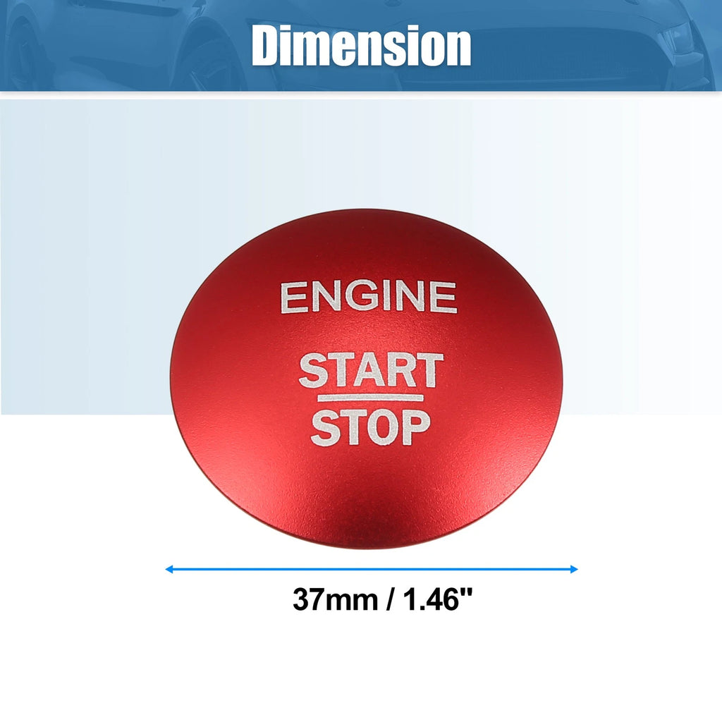 Engine Start Stop Button Cover Trim Sticker for Mercedes-Benz E-Class (2017–2023)