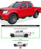 Stainless Steel Pocket Steps for Nissan Frontier Crew Cab (2005-2026)