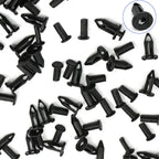 100pcs Car Plastic Rivets Fastener Fenders Bumper Push Pin Clips for ATV UTV